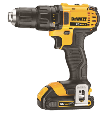 DeWalt 20-Volt 1/2 in Brushed Cordless Compact Drill Kit